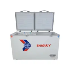 Tủ đông Sanaky 500L VH-568W2 thiết kế 2 ngăn 2 nắp dỡ tiện lợi, dung tích lớn, làm lạnh nhanh và bảo quản thực phẩm hiệu quả. Mua trả góp 0% tại Điện Máy Lê Triều với thủ tục đơn giản, duyệt nhanh, giao hàng nhanh chóng. Phù hợp gia đình, quán ăn và kinh doanh thực phẩm.
