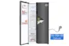 TỦ LẠNH AQUA 2 CỬA SIDE BY SIDE 570L S541XA(BL)