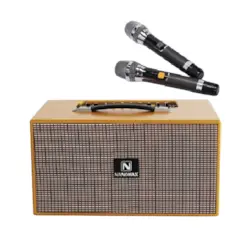 Loa kéo xách tay Nanomax X-210B 420W thiết kế nhỏ gọn, âm thanh mạnh mẽ phù hợp hát karaoke, bán hàng và dã ngoại. Dễ mang theo, kết nối Bluetooth tiện lợi. Mua loa kéo chính hãng giá tốt, hỗ trợ trả góp 0%, giao hàng nhanh, bảo hành uy tín.