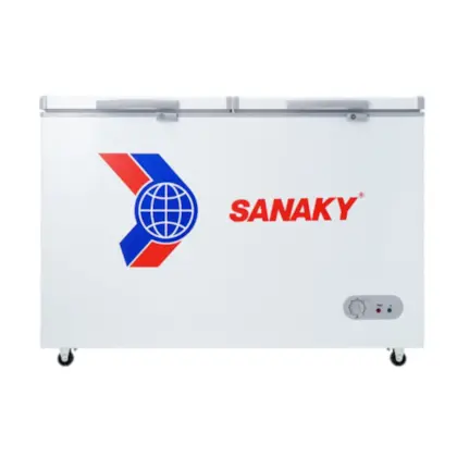 TỦ ĐÔNG SANAKY 2 NGĂN 2 NẮP DỞ 300L VH 365W2