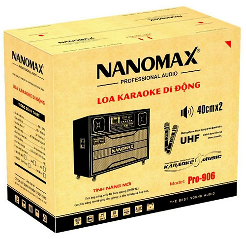 loa kéo nanomax 2400w - Điện Máy Trả Góp Lê Triều