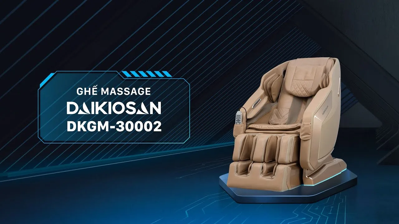 Ghế massage Daikiosan DKGM-30002 là sự kết hợp thông minh giữa trị liệu truyền thống Đông Y và công nghệ massage 4D tân tiến. Sản phẩm này mang đến một trải nghiệm massage hoàn hảo và tạo ra không gian thư giãn riêng tư tại nhà cho người dùng.