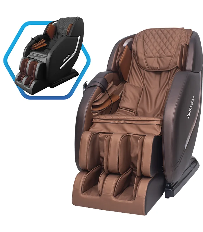 Ghế massage Daikiosan DKGM-30002 là sự kết hợp thông minh giữa trị liệu truyền thống Đông Y và công nghệ massage 4D tân tiến. Sản phẩm này mang đến một trải nghiệm massage hoàn hảo và tạo ra không gian thư giãn riêng tư tại nhà cho người dùng.