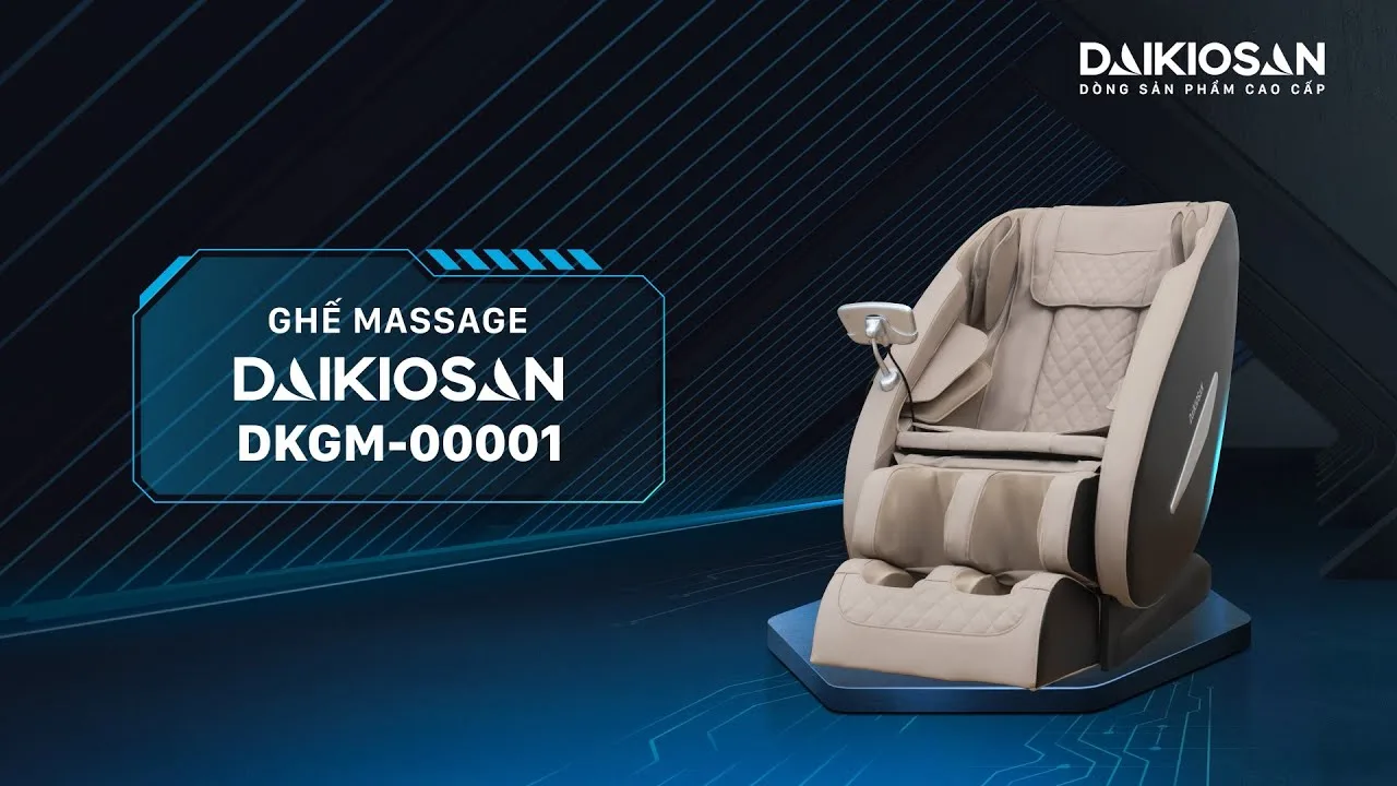 Ghế massage Daikiosan DKGM-00001 l&agrave; một sản phẩm ghế massage rất độc đ&aacute;o, với thiết kế mang t&iacute;nh thẩm mỹ cao v&agrave; hệ thống massage 2D hiện đại. Kết hợp với t&uacute;i kh&iacute; v&agrave; c&ocirc;ng nghệ sợi carbon nhiệt, ghế massage n&agrave;y mang đến cho kh&aacute;ch h&agrave;ng những trải nghiệm massage v&ocirc; c&ugrave;ng tuyệt vời.