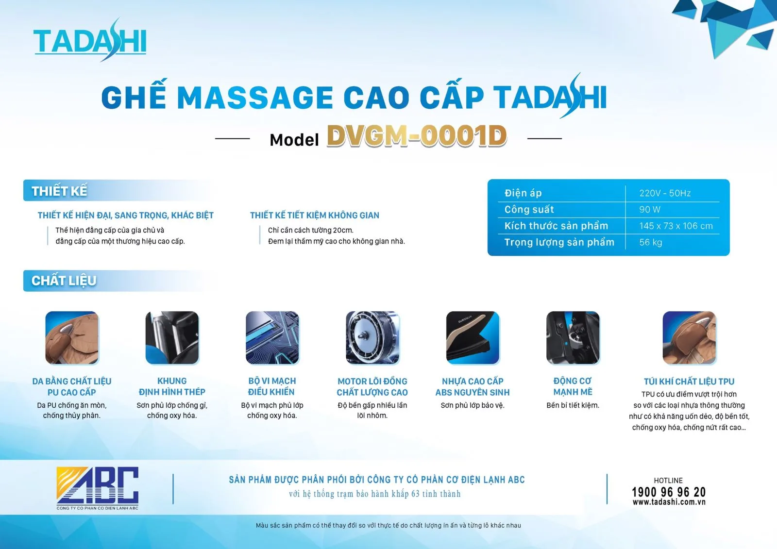 Ghế Massage Daikiosan 90W - Điện Máy Trả Góp Lê Triểu