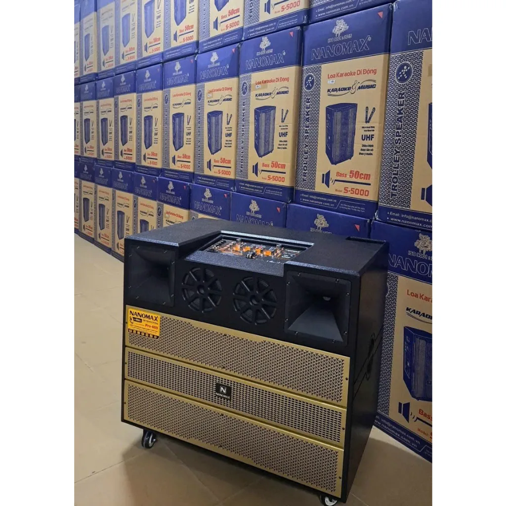 loa kéo nanomax bass 40cm - Điện Máy Trả Góp Lê Triều