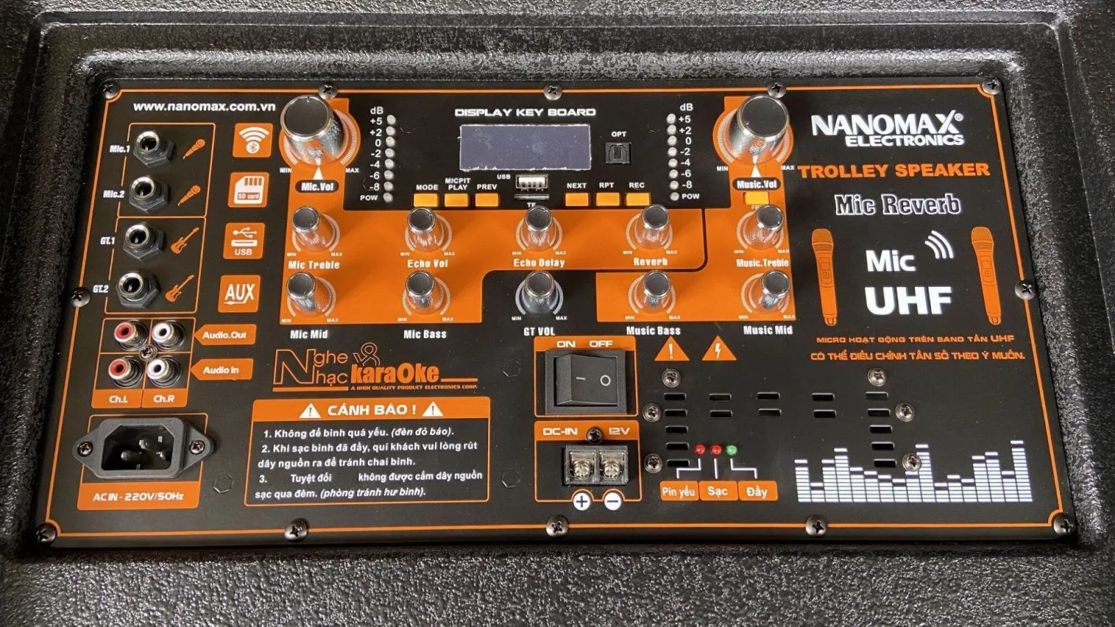 loa kéo nanomax bass 40cm - Điện Máy Trả Góp Lê Triều