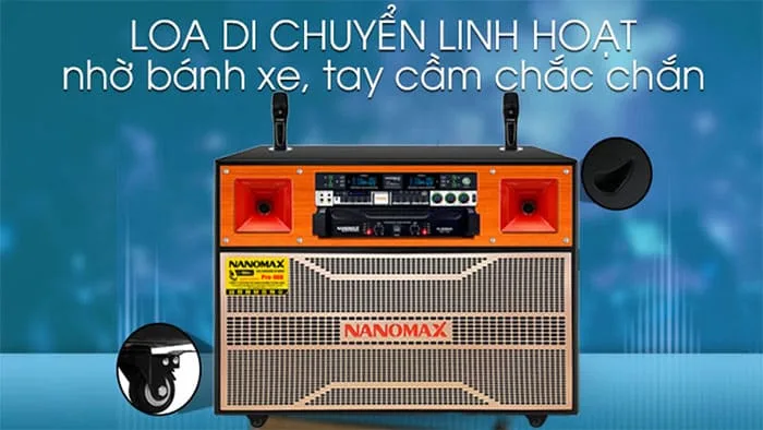 loa kéo nanomax 2400w - Điện Máy Trả Góp Lê Triều