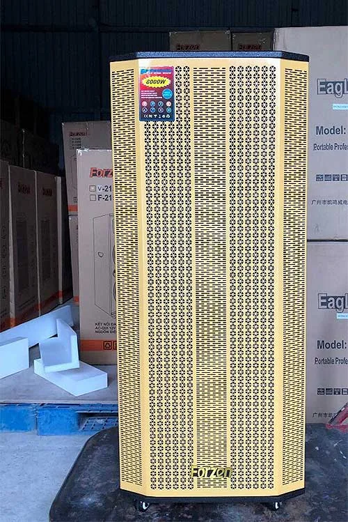 Loa kéo di động FORZEn 215BZ, loa karaoke 2 bass cao cấp