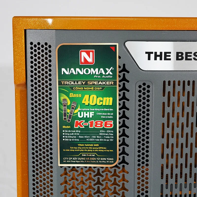 loa kéo nanomax bass - Điện Máy Trả Góp Lê Triều
