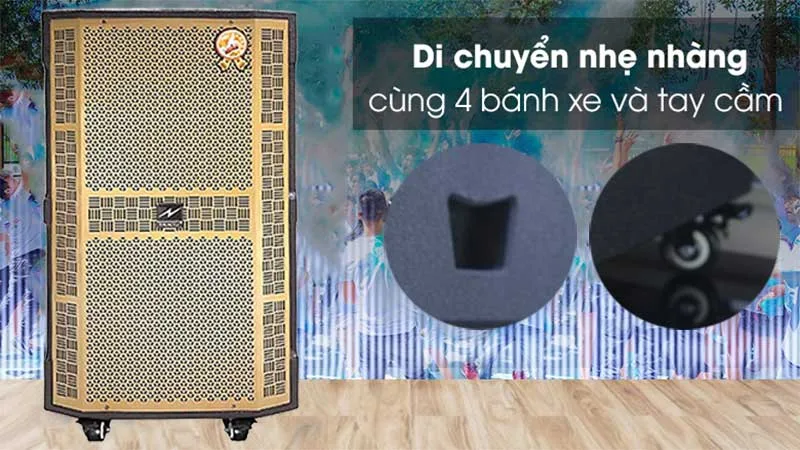 loa kéo thunder 5 tấc - Điện Máy Trả Góp Lê Triều
