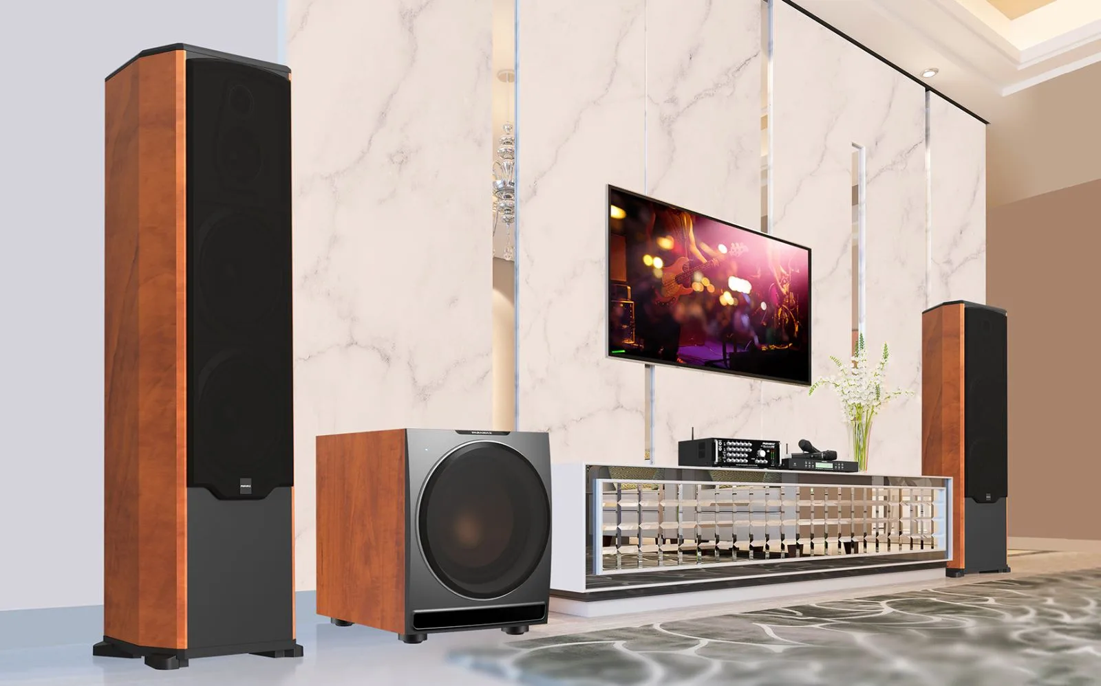 loa đứng paramax 240w - Điện Máy Trả Góp Lê Triều