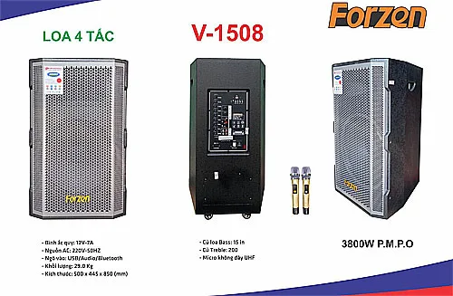 Loa kéo Forzen V-1508 Board công suất mạnh mẽ