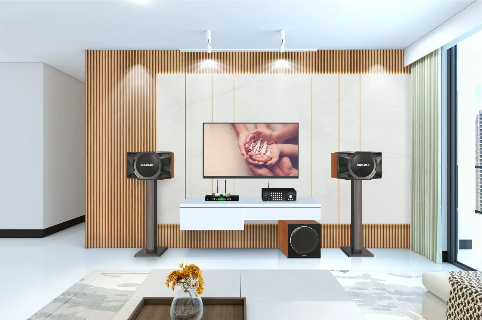 loa paramax ngang 500w- Điện Máy Trả Góp Lê Triều