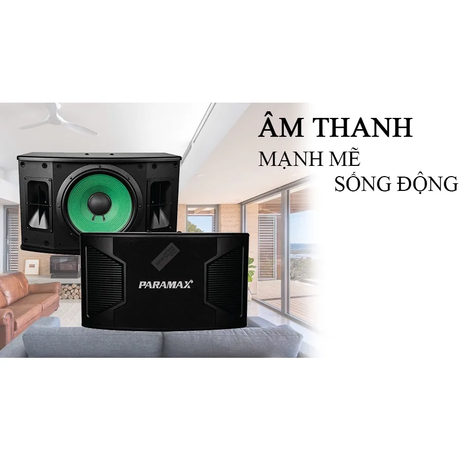 loa ngang paramax 600w - Điện Máy Trả Góp Lê Triều