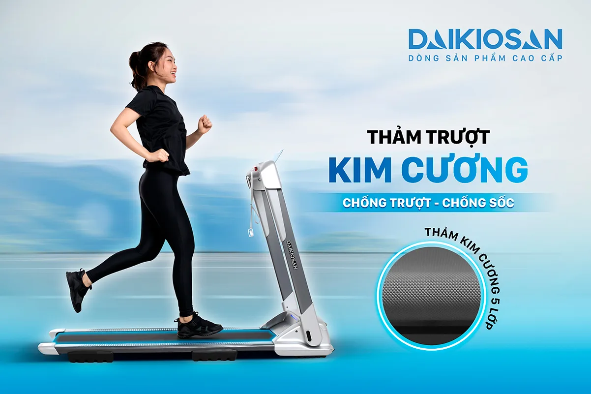 Nếu bạn đang tìm kiếm một dụng cụ đặc biệt để đốt cháy giai đoạn chạy bộ, thì không có gì tốt hơn máy chạy bộ đa năng Daikiosan DVCB-00006 - một lựa chọn hàng đầu nhờ công suất mạnh mẽ và tính năng nâng dốc 3 mức... với thiết kế ấn tượng và phong cách thể thao, nó sẽ mang lại động lực cho bạn tham gia tập luyện mỗi ngày.