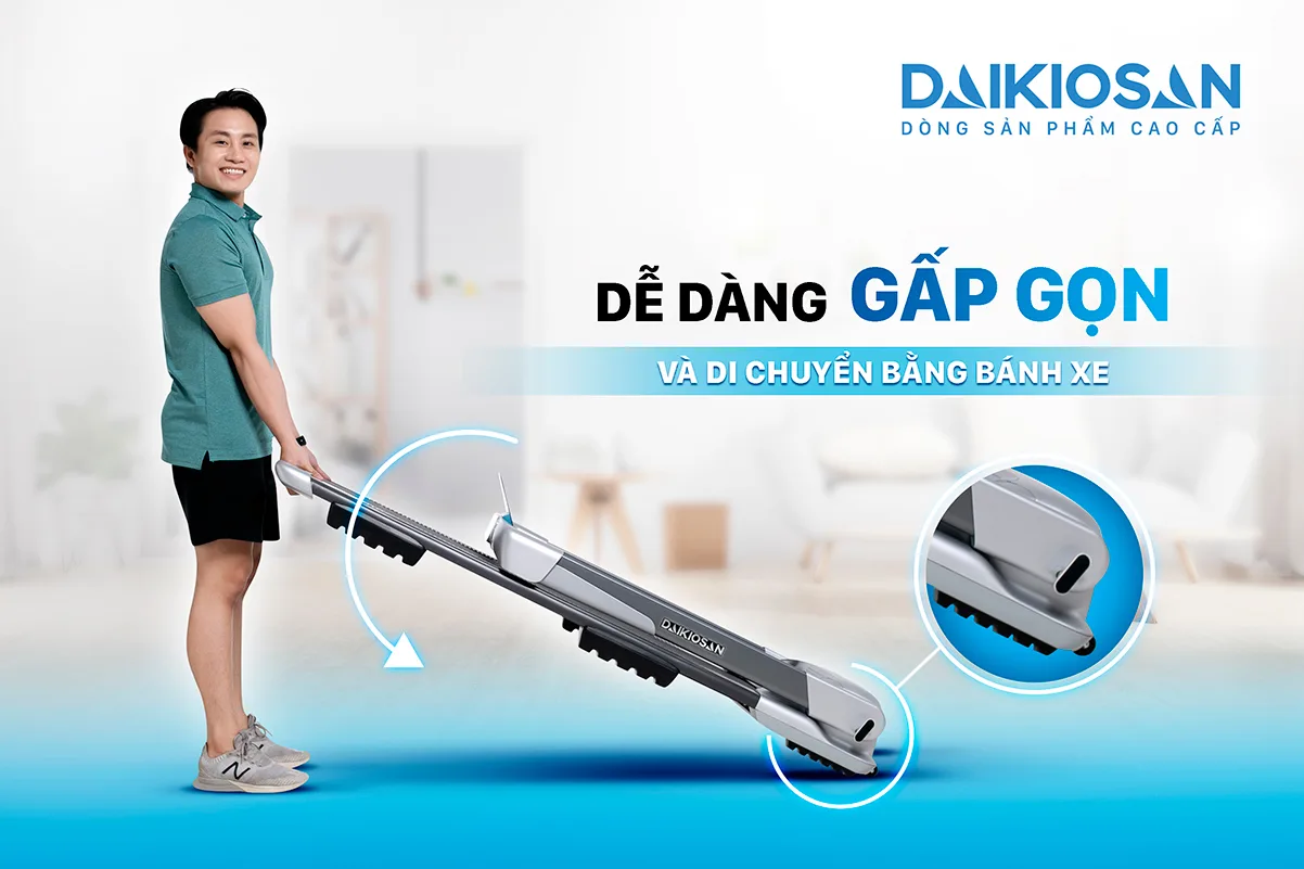 Nếu bạn đang tìm kiếm một dụng cụ đặc biệt để đốt cháy giai đoạn chạy bộ, thì không có gì tốt hơn máy chạy bộ đa năng Daikiosan DVCB-00006 - một lựa chọn hàng đầu nhờ công suất mạnh mẽ và tính năng nâng dốc 3 mức... với thiết kế ấn tượng và phong cách thể thao, nó sẽ mang lại động lực cho bạn tham gia tập luyện mỗi ngày.