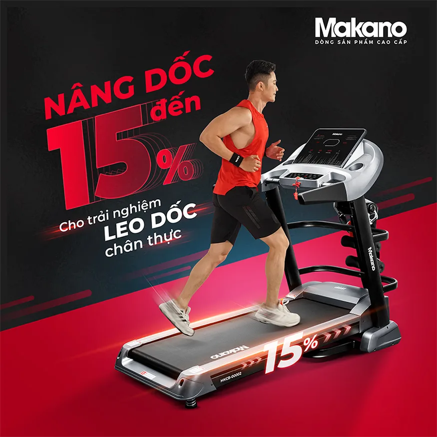 Để đạt được mục ti&ecirc;u giảm c&acirc;n, săn chắc cơ bắp, c&oacute; v&oacute;c d&aacute;ng đẹp v&agrave; sức khỏe dẻo dai, cũng như hạn chế c&aacute;c vấn đề li&ecirc;n quan đến sức khỏe, một giải ph&aacute;p to&agrave;n diện c&oacute; thể được t&igrave;m thấy trong m&aacute;y chạy bộ đa năng Makano MKCB-00001.