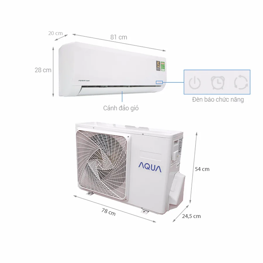 Với m&aacute;y lạnh Aqua Inverter 1.5 HP AQA-RV13QA, bạn sẽ được tận hưởng những ưu điểm vượt trội. Đầu ti&ecirc;n, m&aacute;y lạnh n&agrave;y c&oacute; khả năng tiết kiệm điện hiệu quả l&ecirc;n đến 63%, gi&uacute;p giảm thiểu h&oacute;a đơn tiền điện h&agrave;ng th&aacute;ng. Điều n&agrave;y mang lại lợi &iacute;ch kinh tế v&agrave; bảo vệ m&ocirc;i trường, với khả năng tiết kiệm năng lượng.