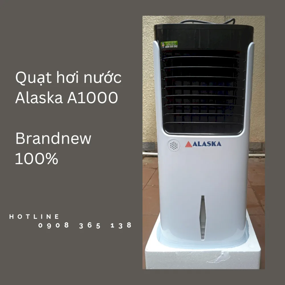 Quạt hơi nước Alaska 20L A1000 là một giải pháp hiệu quả để mang lại không gian mát mẻ và thoải mái trong ngôi nhà của bạn. Với khả năng chứa 20L nước, quạt hơi nước này có thể hoạt động liên tục trong thời gian dài mà không cần phải liên tục điền nước.