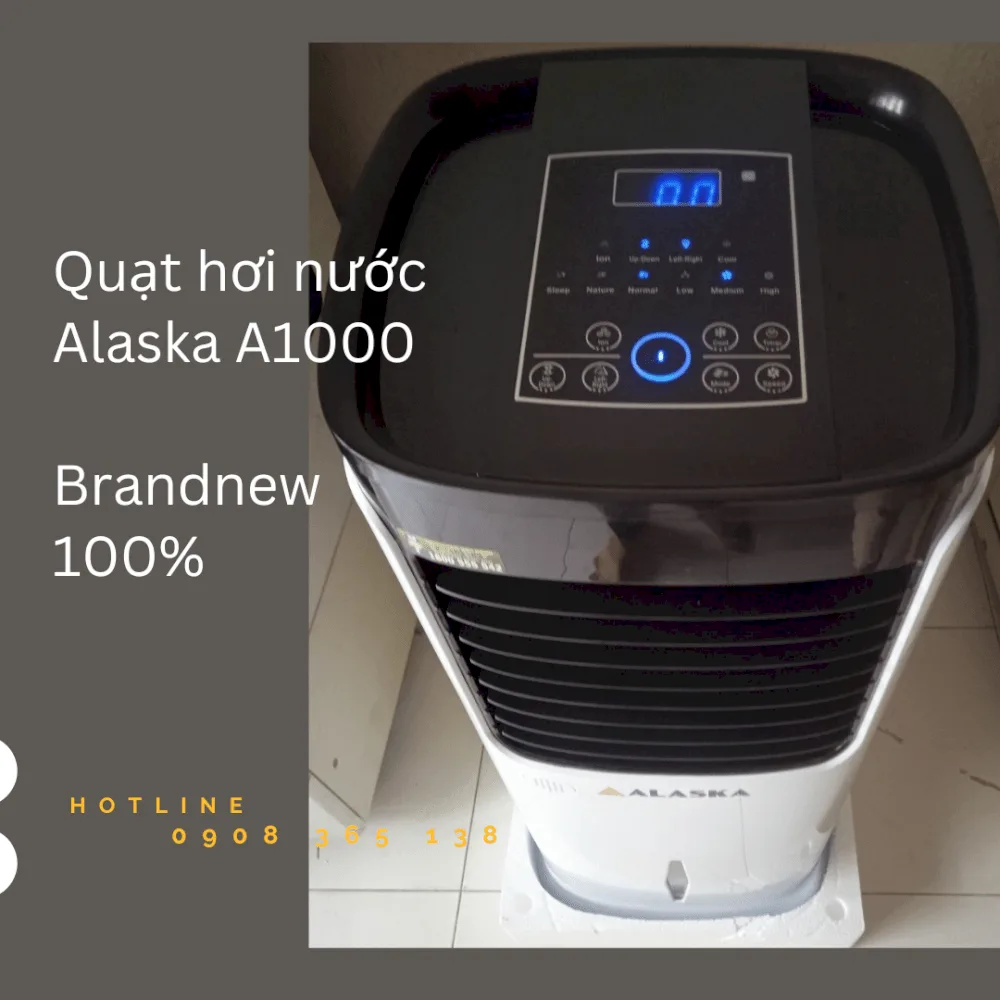 Quạt hơi nước Alaska 20L A1000 là một giải pháp hiệu quả để mang lại không gian mát mẻ và thoải mái trong ngôi nhà của bạn. Với khả năng chứa 20L nước, quạt hơi nước này có thể hoạt động liên tục trong thời gian dài mà không cần phải liên tục điền nước.