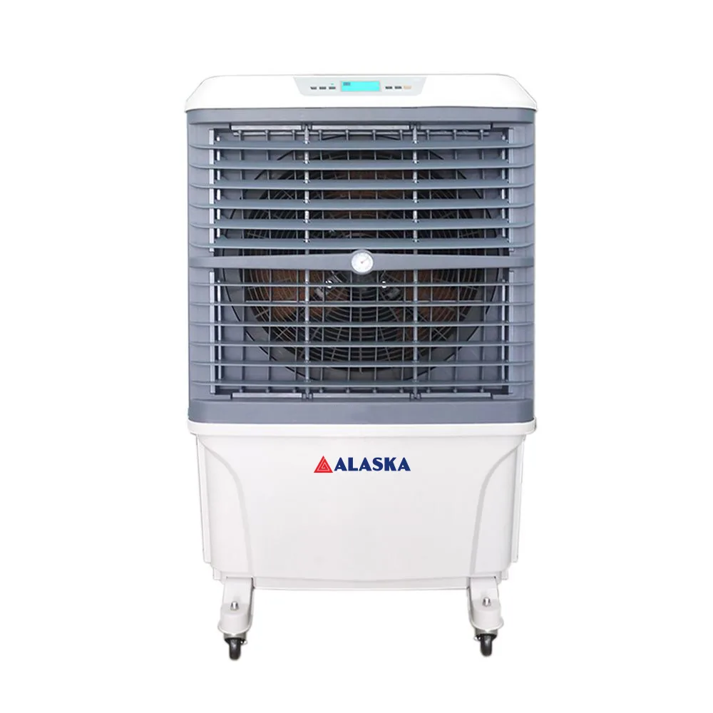 Quạt hơi nước Alaska 57L AW-8R1 l&agrave; một sản phẩm vượt trội trong việc l&agrave;m m&aacute;t kh&ocirc;ng gian trong m&ugrave;a h&egrave; n&oacute;ng bức. Với dung t&iacute;ch chứa nước l&ecirc;n đến 57 l&iacute;t, quạt n&agrave;y cung cấp hiệu suất l&agrave;m m&aacute;t mạnh mẽ v&agrave; duy tr&igrave; kh&ocirc;ng kh&iacute; tươi m&aacute;t trong một thời gian d&agrave;i, mang lại sự thoải m&aacute;i v&agrave; tiện &iacute;ch cho người d&ugrave;ng.