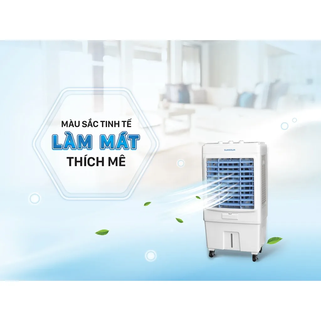 Quạt điều ho&agrave; kh&ocirc;ng kh&iacute; Daikiosan DKA-04000C l&agrave; một d&ograve;ng sản phẩm vượt trội với nhiều t&iacute;nh năng ưu việt v&agrave; th&acirc;n thiện với người sử dụng, mang đến giải ph&aacute;p hiệu quả cho việc l&agrave;m m&aacute;t. Với thiết kế th&ocirc;ng minh, quạt n&agrave;y vượt qua c&aacute;c yếu điểm của c&aacute;c thiết bị l&agrave;m m&aacute;t như điều h&ograve;a v&agrave; quạt phun sương.
