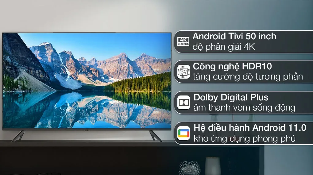 "Khám Phá Smart TV Casper 50inch 50UGA610 Tại Điện Máy Trả Góp Lê Triều: Trải Nghiệm Giải Trí Tối Ưu"