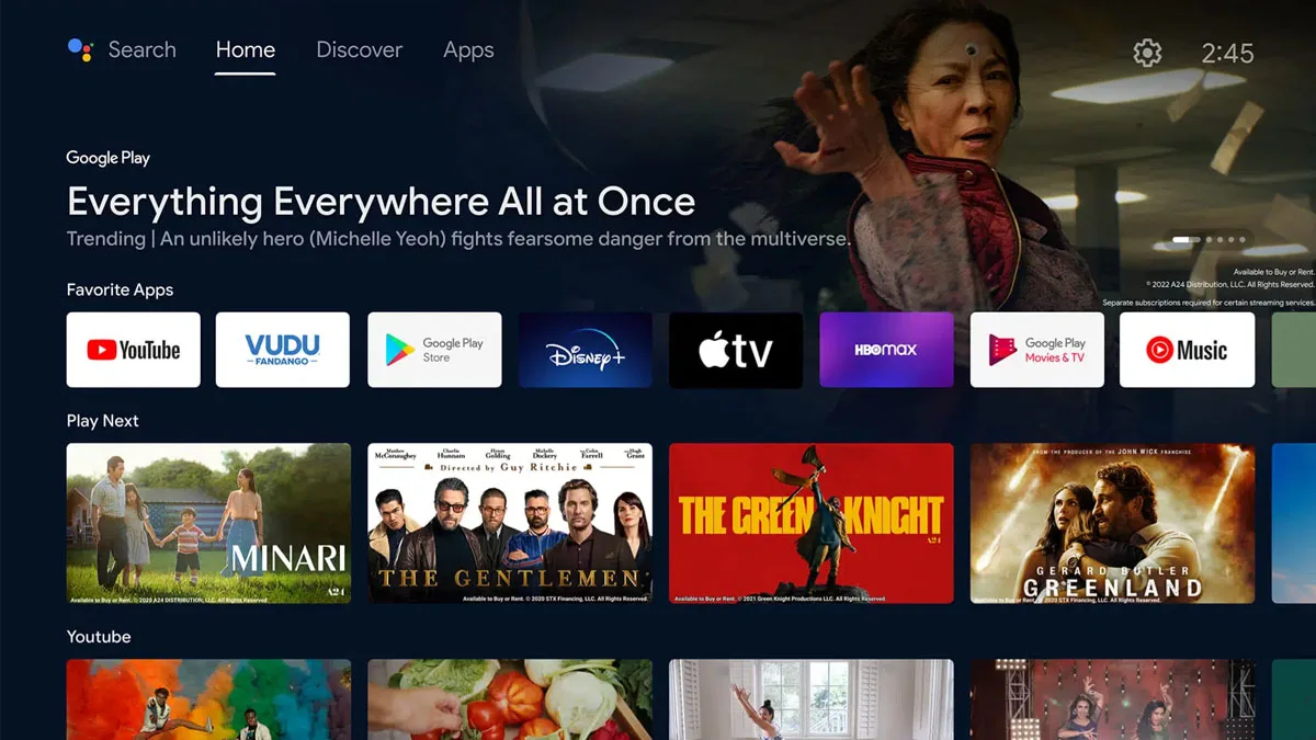 Tivi TCL 4K 85 inch 85P638 kh&ocirc;ng chỉ mang đến một thế giới tự nhi&ecirc;n sống động, rực rỡ sắc m&agrave;u ngay trong ph&ograve;ng kh&aacute;ch của bạn nhờ sự kết hợp của h&agrave;ng loạt c&ocirc;ng nghệ ti&ecirc;n tiến, m&agrave; c&ograve;n cung cấp cho người d&ugrave;ng một kho t&agrave;i nguy&ecirc;n giải tr&iacute; đa dạng từ hệ điều h&agrave;nh Google TV. Sở hữu tivi n&agrave;y, bạn sẽ c&oacute; trải nghiệm sử dụng tuyệt vời v&agrave; hiện đại h&agrave;ng ng&agrave;y.