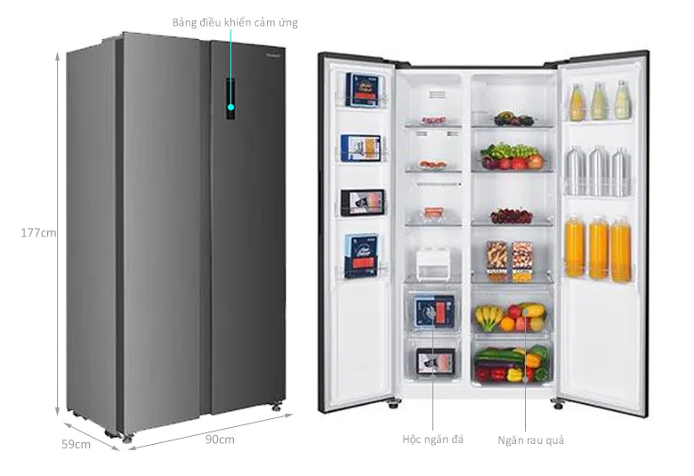 Tủ lạnh Sharp Inverter 532 lít - Điện Máy Trả Góp Lê Triểu