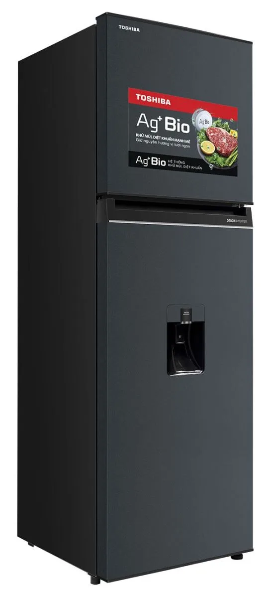 Tủ lạnh Toshiba Inverter 249 lít GR-RT325WE-PMV(06)-MG không chỉ có thiết kế hiện đại và ngăn lấy nước thuận tiện, mà còn tích hợp nhiều công nghệ tiên tiến và dung tích sử dụng lớn. Đây sẽ là sự lựa chọn hoàn hảo cho gia đình có 2-3 thành viên, đảm bảo tiện nghi và hiệu quả trong việc bảo quản thực phẩm.