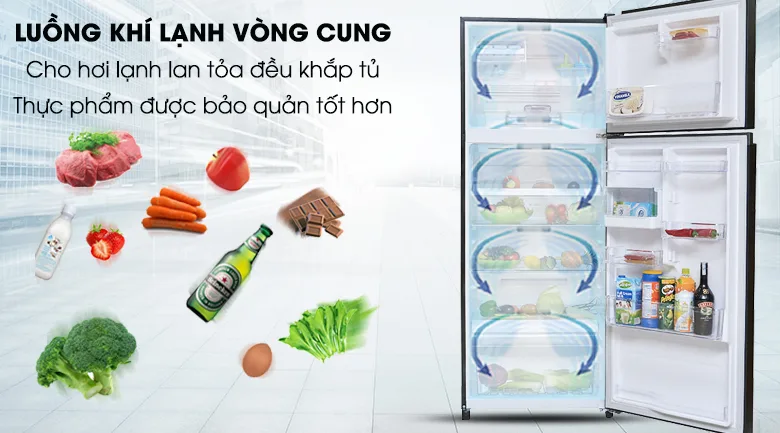 Tủ lạnh Toshiba 2 CỬA &nbsp;INVERTER 253L-B31VU&nbsp;sở hữu thiết kế sang trọng, tinh tế, ph&ugrave; hợp với kh&ocirc;ng gian bếp của mọi căn nh&agrave;.