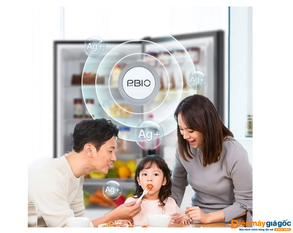 Tủ lạnh Toshiba Inverter 338 lít GR-RT468WE-PMV(58)-MM vượt trội với ngăn bảo quản Origin Fresh, giúp duy trì độ tươi của rau củ trong thời gian dài. Khả năng này đáng kể giúp bảo quản thực phẩm tươi ngon hơn và kéo dài thời gian sử dụng của chúng. Bên cạnh đó, tủ lạnh này còn vận hành êm ái, giúp giảm tiếng ồn và không gây phiền hà trong gia đình.