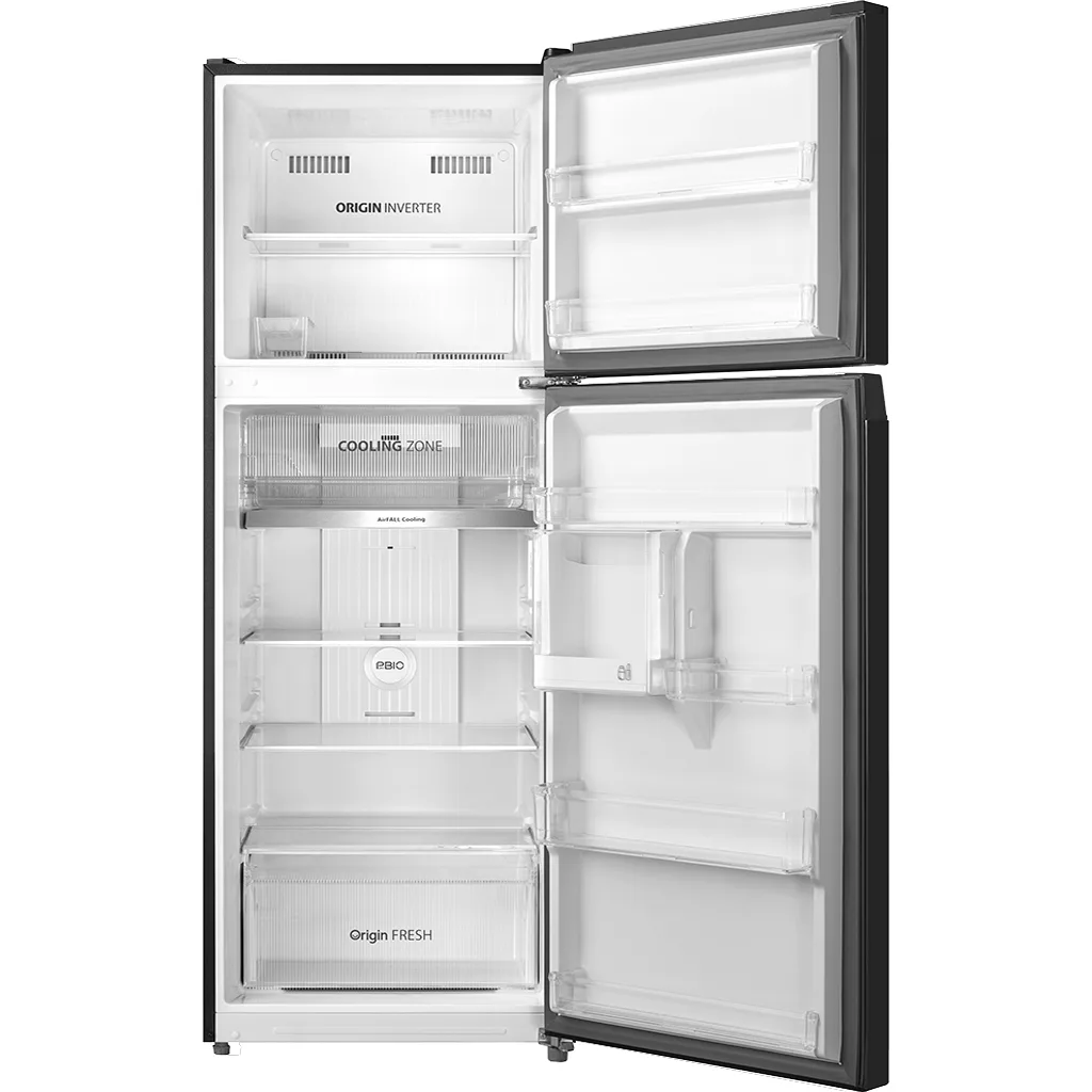 Tủ lạnh Toshiba Inverter 338 lít GR-RT468WE-PMV(58)-MM vượt trội với ngăn bảo quản Origin Fresh, giúp duy trì độ tươi của rau củ trong thời gian dài. Khả năng này đáng kể giúp bảo quản thực phẩm tươi ngon hơn và kéo dài thời gian sử dụng của chúng. Bên cạnh đó, tủ lạnh này còn vận hành êm ái, giúp giảm tiếng ồn và không gây phiền hà trong gia đình.