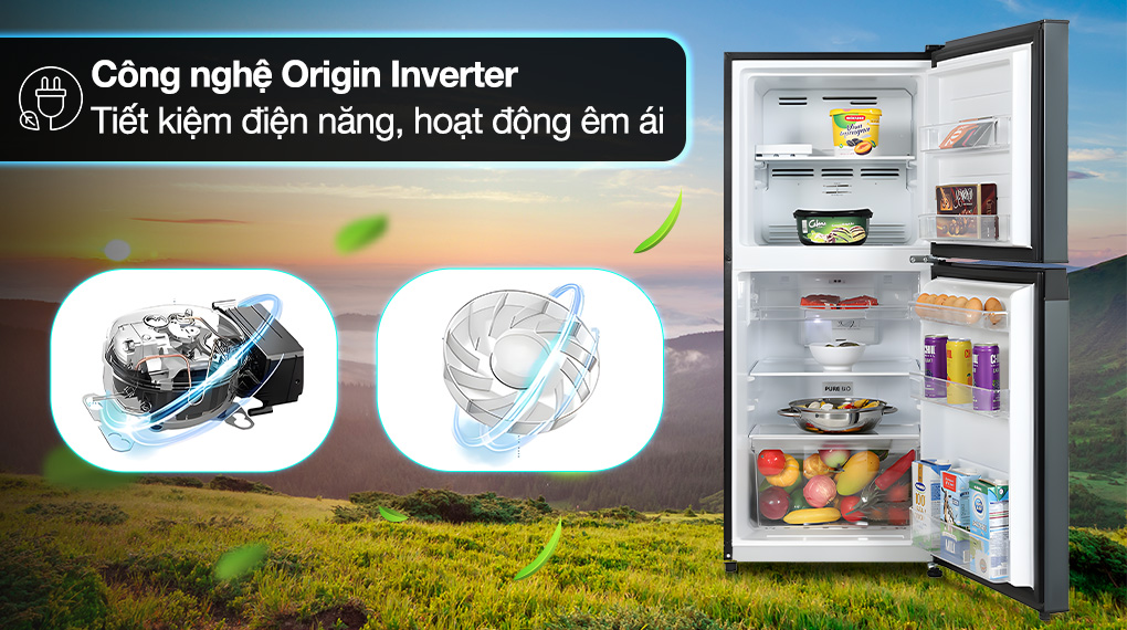 Tủ lạnh Toshiba Inverter 233 lít - Điện Máy Trả Góp Lê Triểu